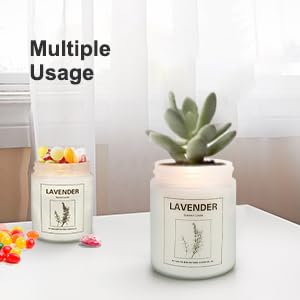 6 Pack Scented Candles, Aromatherapy Candles Gifts Set for Women, 42.6 oz 300 Hour Long Lasting YINUO LIGHT uk supplements