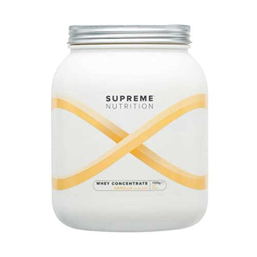 Supreme Nutrition Whey Protein Concentrate | 1.12kg - 28 Servings | 30g of Protein Per Serving Supreme Nutrition uk supplements