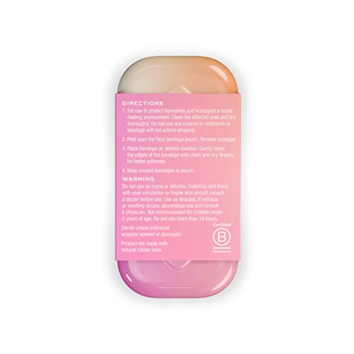 Welly Bandages - Face Savers, Hydrocolloid Acne Blemish Patch, Adhesive, Small Spot Shape Welly uk supplements