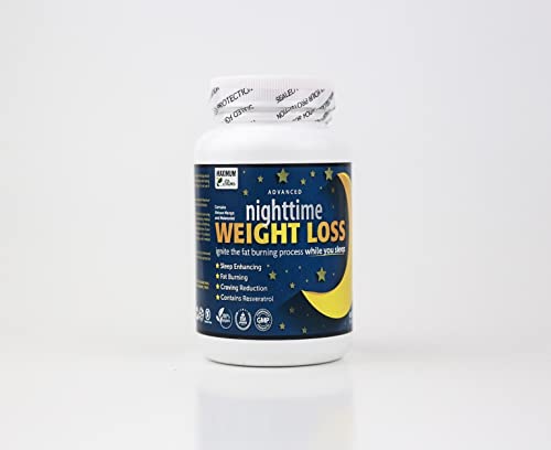 Maximum Slim Advanced Nighttime (Fat Burning) Weight Loss with African Mango, Green Tea Maximum Slim uk supplements