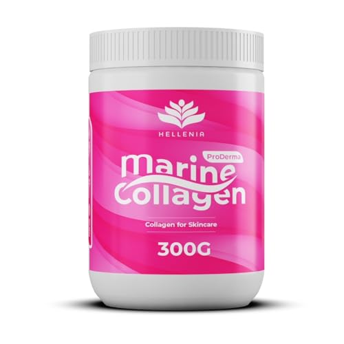 Pure Hydrolysed Marine Collagen Powder 300g | Berry Flavour | Type 1 and 3 Hellenia uk supplements