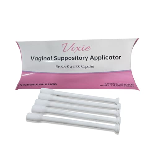 Vaginal Suppository Applicators for Women Disposable Fits Size 0 and 00 Capsules - Individually Wrapped My Store uk supplements