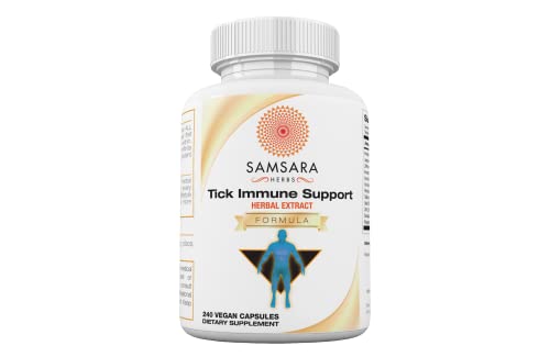 Samsara Herbs Tick Immune Support - The Original Herbal Formula (240 Capsules) Samsara Herbs uk supplements