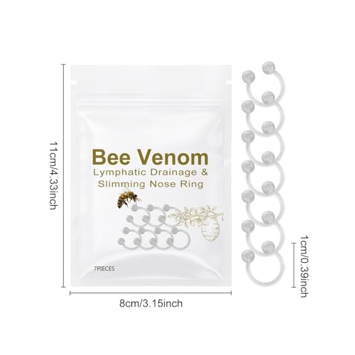 Beee Venom Lymphatic Drainage & Slimming Nose Ring (3 Packs) Diameleo uk supplements