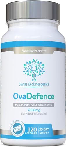 OvaDefence - Inositol 2050mg Daily dose, 120 Capsules, 30 Days Supply – Inositol swiss bioenergetics uk supplements