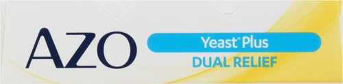 AZO Yeast Plus Dual Relief Tablets, Yeast Infection and Vaginal Symptom Relief, Relieves Itching & Burning AZO uk supplements