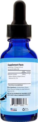 Absonutrix Berberine Supplement 600 mg, 4 Fl Oz Large Bottle, Healthy Weight Loss Support Absonutrix uk supplements