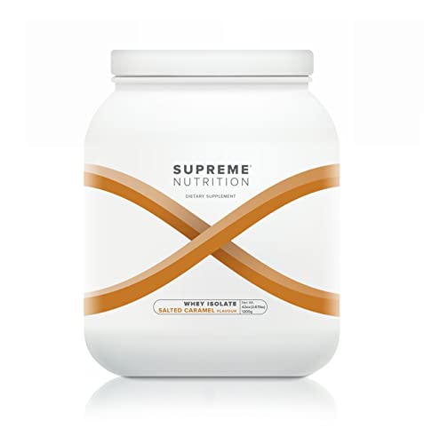 Supreme Nutrition Whey Protein Isolate | 1.2kg - 30 Servings | 33g of Pure Whey Isolate Per Serving Supreme Nutrition uk supplements