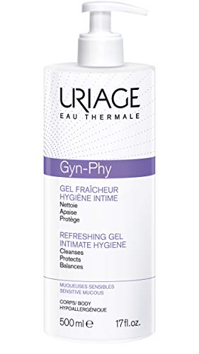 Uriage Gyn Phy Refreshing Intimate Gel | Feminine pH Balancing Wash to Gently Clean, Protect and Soothe Uriage uk supplements