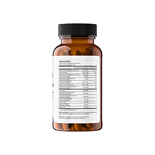 Adrenal Support for Women & Men – Cortisol Manager – Natural Stress Relief Supplement BeautiBe uk supplements