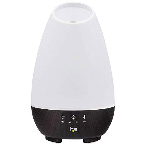 HealthSmart Essential Oil Diffuser, Cool Mist Humidifier and Aromatherapy Diffuser, FSA HSA Eligible with 500ML HealthSmart uk supplements