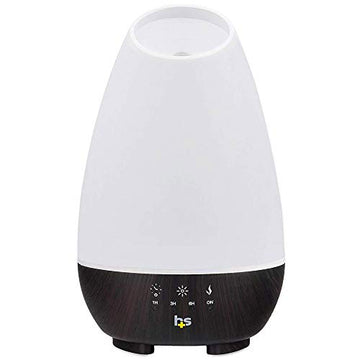 HealthSmart Essential Oil Diffuser, Cool Mist Humidifier and Aromatherapy Diffuser, FSA HSA Eligible with 500ML HealthSmart uk supplements