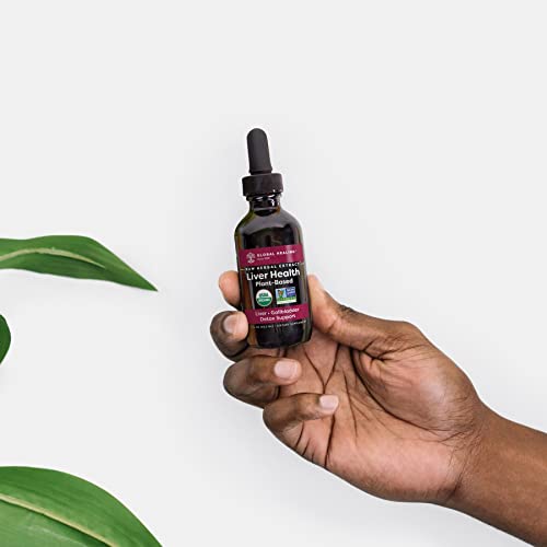 Global Healing Liver Health - Natural Vegan Liquid Drops Supplement Supports Liver Global Healing Center uk supplements