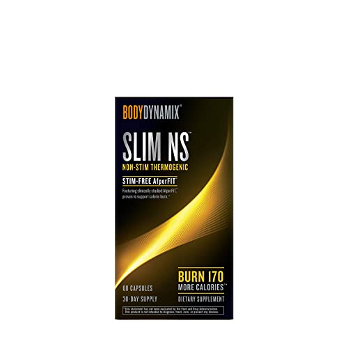 BodyDynamix Slim NS | Non-Stim Thermogenic | 60 Count GNC uk supplements