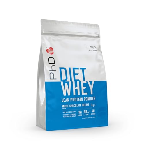 PhD Nutrition Diet Whey Low Calorie Protein Powder, Low Carb, High Protein Lean Matrix PhD uk supplements