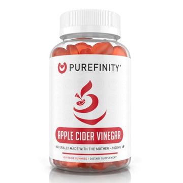 PUREFINITY Apple Cider Vinegar Gummies – Raw, Natural, Unfiltered ACV from The Mother PUREFINITY uk supplements