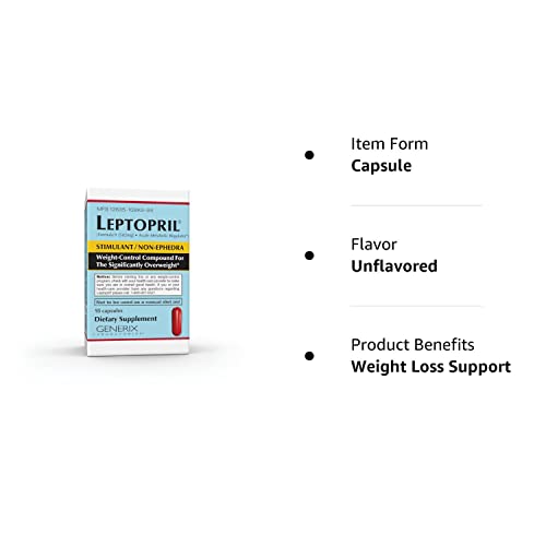 GENERIX LABORATORIES Leptopril- Dietary Supplement and Acute Metabolic Regulator Basic Research uk supplements