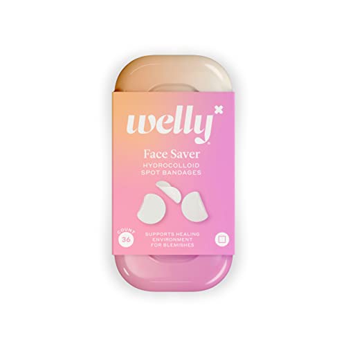 Welly Bandages - Face Savers, Hydrocolloid Acne Blemish Patch, Adhesive, Small Spot Shape Welly uk supplements
