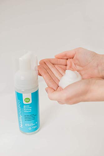 healthy hoohoo Gentle Feminine Foaming Cleanser - All Natural, Paraben- and Fragrance-free (5 fl oz) healthy hoohoo uk supplements