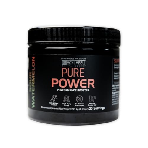 BLACKLABEL Supplements - Pure Power - Pre-Workout Dietary Supplement - Performance BLACKLABEL Supplements uk supplements