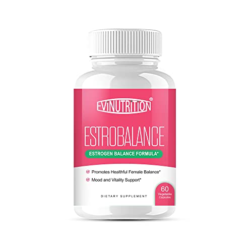 Evinutrition Estrobalance Capsule for Women - Menopause Mood and Energy Support Evinutrition uk supplements