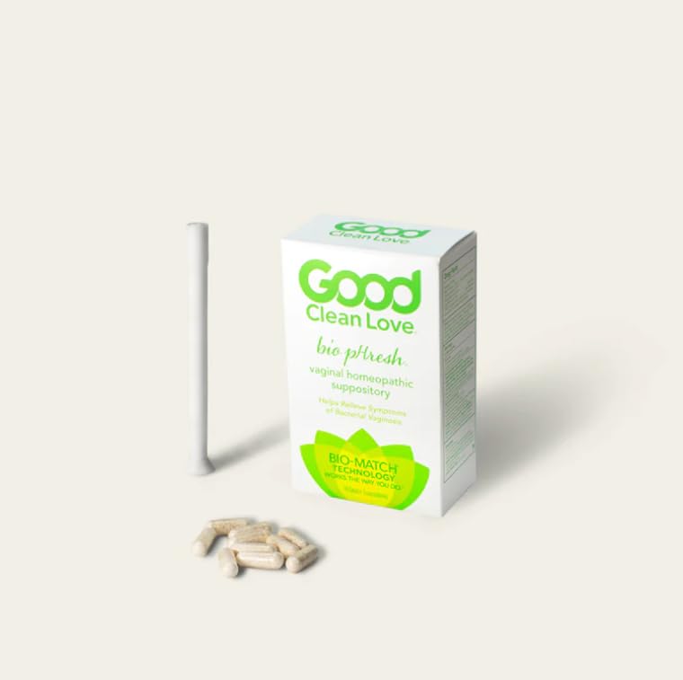 Good Clean Love BioPhresh Vaginal Suppository, Relieves Itching and Irritation and ReBalance Moisturizing Good Clean Love uk supplements