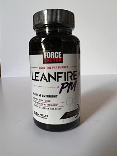 Force Factor LeanFire PM Weight Loss Pills for Women & Men, Fat Burner & Overnight Force Factor uk supplements