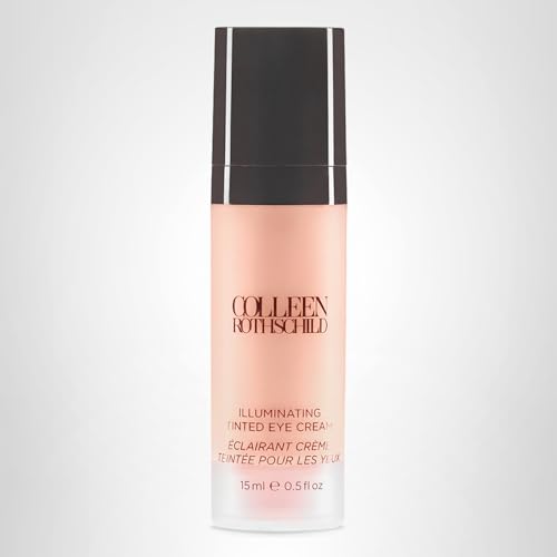 COLLEEN ROTHSCHILD Illuminating Tinted Eye Cream | Instant Brightening Effect | Nourishes & Targets Dark Circles | With Hyaluronic Acid, Caffeine, Pearlized Pigments & Peptides (0.5 fl oz) COLLEEN ROTHSCHILD uk supplements