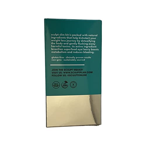 Slim Kit Slimdown Cleanse Kit, 30 Count (1-Month Supply) SCULPT uk supplements