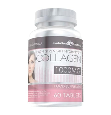 Hydrolysed Collagen High Strength 1,000mg for Hair, Skin & Nails, 60 Tablets, Evolution Slimming Evolution Slimming uk supplements