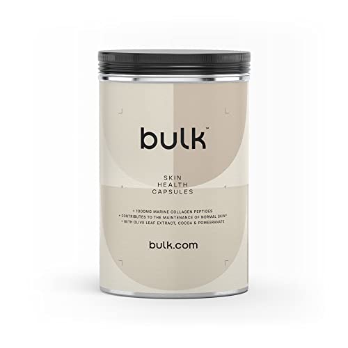 Bulk Skin Health Supplement Capsules, Collagen, Vitamin C, Iodine, Pack of 120 Bulk uk supplements