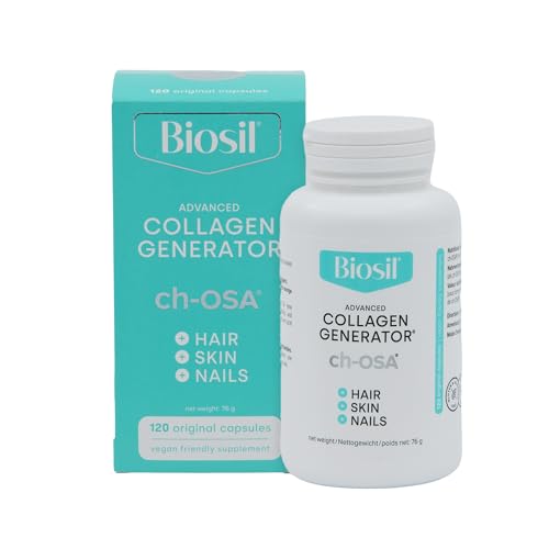 Biosil Collagen Generator - 120 Capsules - with Patented ch-OSA Complex - Generates & Protects Your Own Collagen BioSil uk supplements