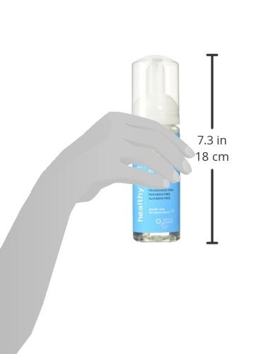 healthy hoohoo Gentle Feminine Foaming Cleanser - All Natural, Paraben- and Fragrance-free (5 fl oz) healthy hoohoo uk supplements
