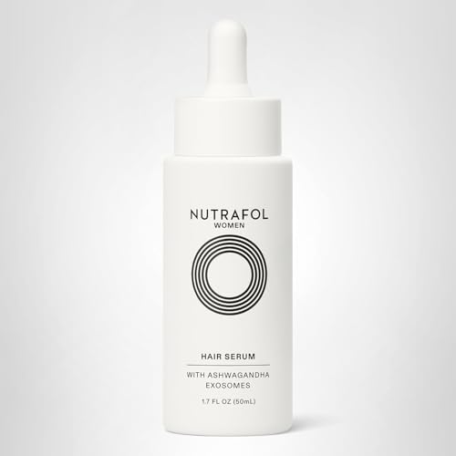 Nutrafol Women's Hair Serum, Supports Visibly Thicker and Stronger Hair, Vegan, Lightweight and Fast-Absorbing - 1.7 Fl Oz, 1 Bottle Nutrafol uk supplements