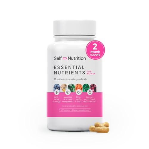 SELF NUTRITION Vegan Multivitamins for Women -Expert Designed 28 Nutrients – Boost Energy SELF NUTRITION uk supplements