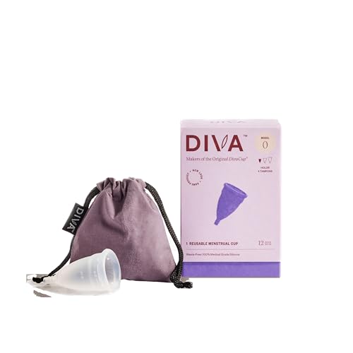 DivaCup - BPA-Free Reusable Menstrual Cup - Leak-Free Feminine Hygiene - Tampon and Pad DivaCup uk supplements