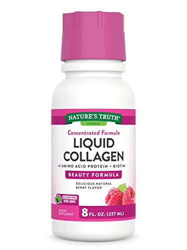 Nature's Truth Liquid Collagen | 8 oz | Non-GMO, Gluten Free Supplement | Natural Berry Nature's Truth uk supplements