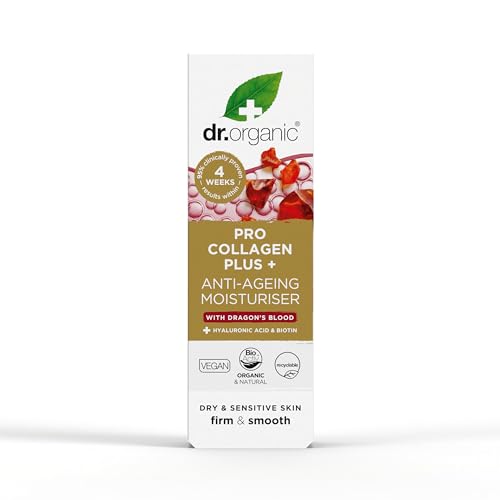 Dr Organic, Organic Pro Collagen with Dragons Blood, Natural, Vegan, Cruelty Free, Paraben & SLS Free, 50ml DR ORGANIC uk supplements