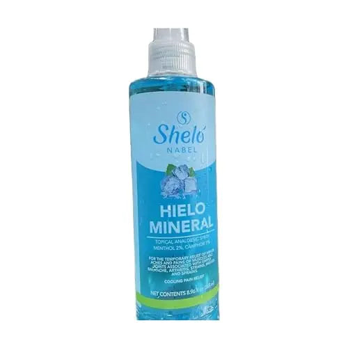 Sheló NABEL Hielo Mineral 8.7 fl Oz & VR-C 250ml Relax Sore Muscles and Joints Increase Circulation Reduce Inflammation Sheló NABEL uk supplements
