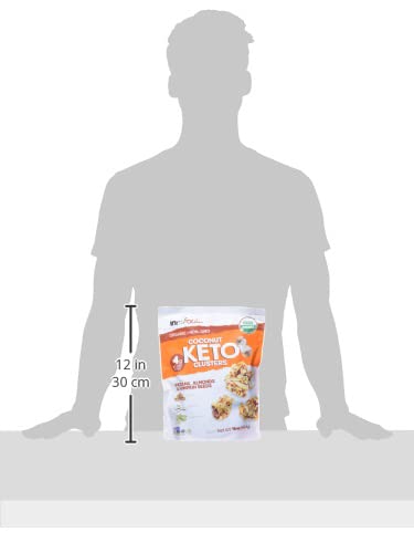 Inno Foods Organic Coconut Keto Cluster (Net Wt 16 Ounce), (Pack of 2) Inno Foods uk supplements