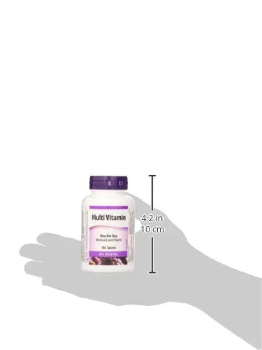 Multi-Vitamin with Vitamin E (dl-Alpha Tocopheryl Acetate) - 100 ta. Webber Naturals uk supplements