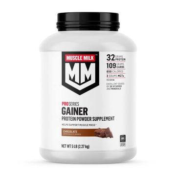 Muscle Milk Gainer Protein Powder, Chocolate, 32g Protein, 5 Pound Muscle Milk uk supplements