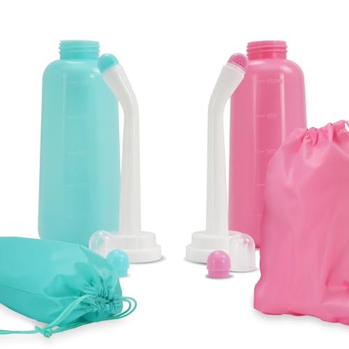 JJ CARE Peri Bottles - Pack of 2 Peri Bottles for Postpartum Care Kit, 500 ml Peri Bottles JJ CARE uk supplements