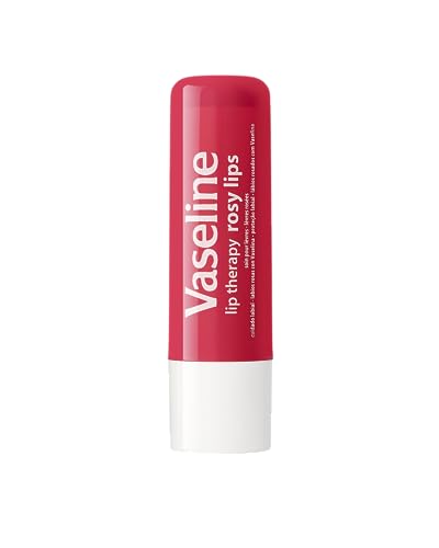 Vaseline Lip Therapy Care Rosy, Fast-Acting Nourishment, Ideal for Chapped, Dry, Cracked, or Damaged Lips, Lip Balm, 4-Pack, 0.16 Oz Each Vaseline uk supplements