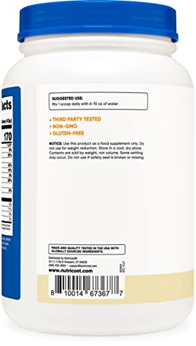 Nutricost Meal Replacement Shake Powder (Vanilla), 30 Servings - Protein, Non-GMO Nutricost uk supplements