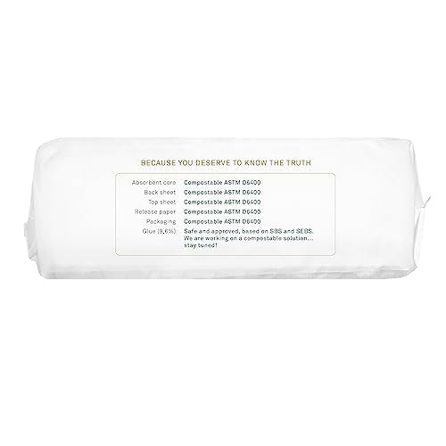 Eco by Naty Panty Liners for Women – Liners for Daily use, Eco-Friendly Women’s Thin Discreet Panty Eco by Naty uk supplements