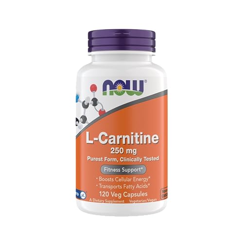 Now Supplements, L-Carnitine 250 mg, Purest Form*, Amino Acid*, Fitness Support* NOW uk supplements