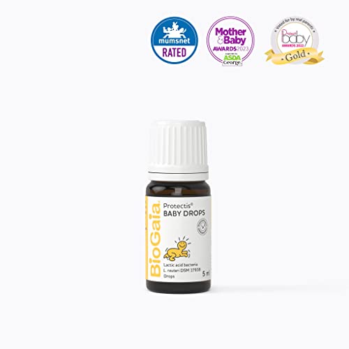 BioGaia Protectis Probiotic Drops 5ml Suitable For NewBorn Babies To Balance Baby's Gut BioGaia uk supplements