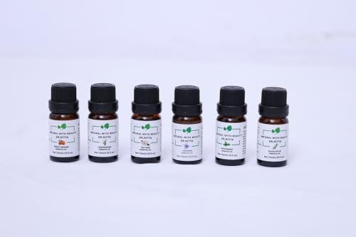Essential Oils Set 100% Pure Natural DR.NITTA Top 6 Oils for Massage,Diffusers,Humidifier DR.NITTA uk supplements