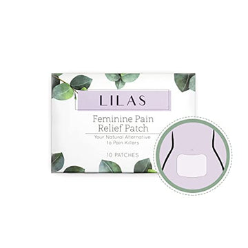 LILAS Period Cramps Pain Relief Patch - Pack of 10 LILAS uk supplements